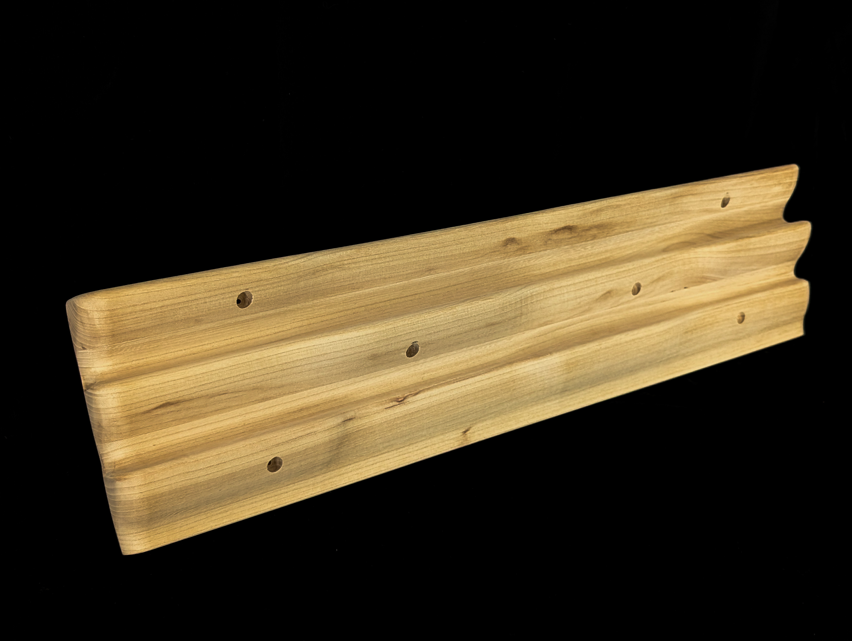 Angled side view